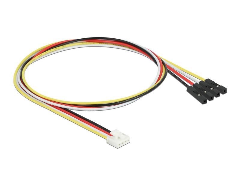 Delock Conversion IOT Kabel 50 cm Delock Conversion IOT Grove Kabel 4 Pin Stecker zu 4 x Jumper Buchse 50 cm