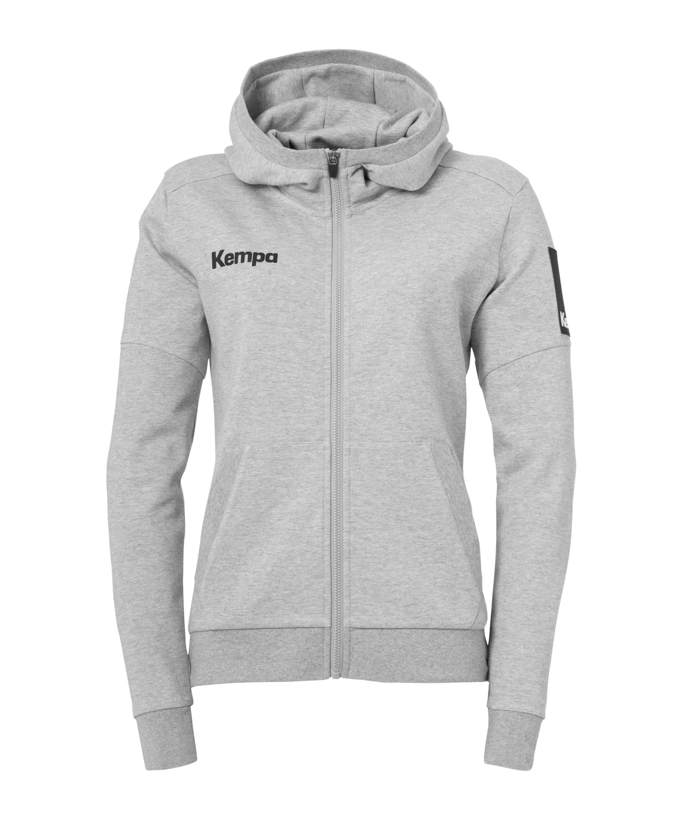 Kempa Status Kapuzenjacke Damen Grau F03