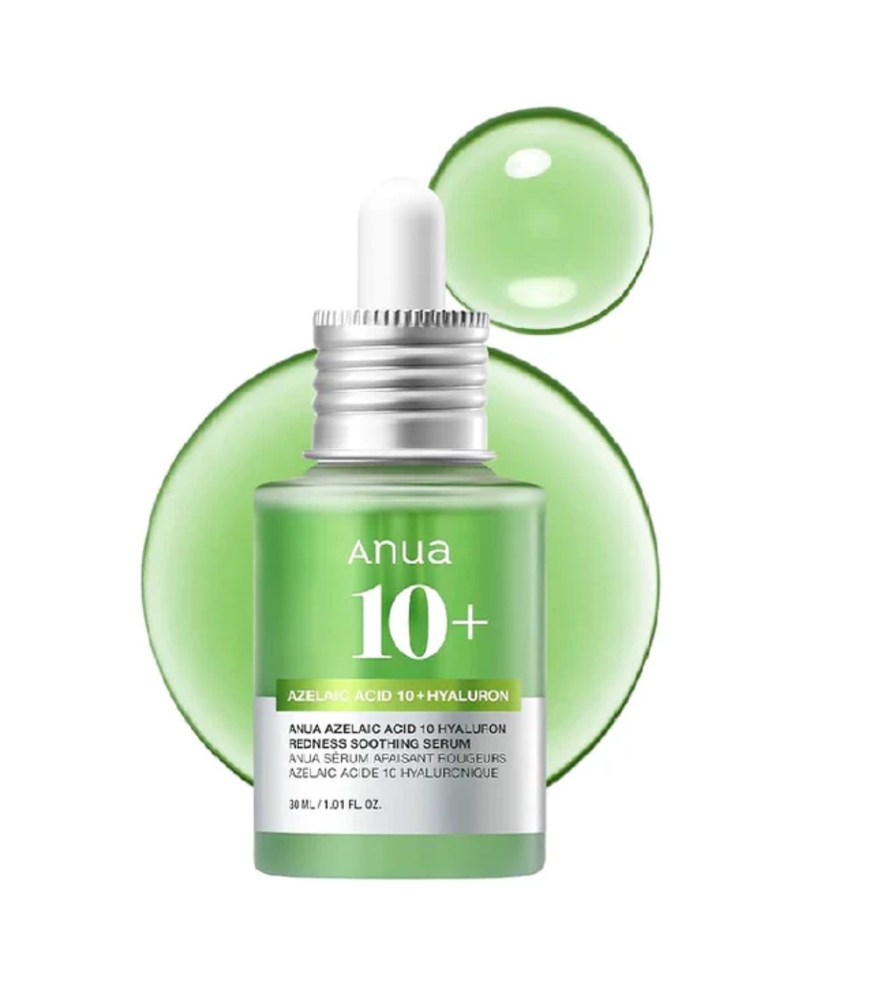 Anua - Sérum antiacne com 10+ ácido azelaico e ácido hialurônico