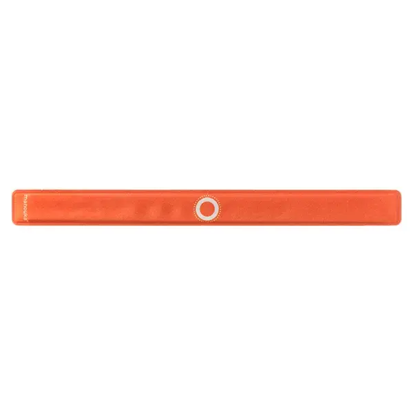 Pulseira repelente de mosquitos Manouka All Area, cor laranja.