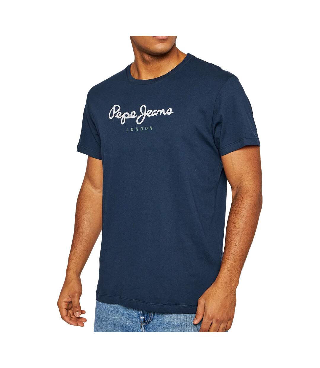 T-shirt Marine Homme Pepe Jeans Eggo N