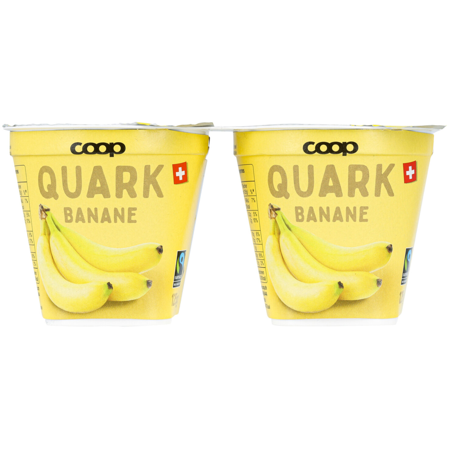 Fairtrade Früchtequark Banane 2x125g