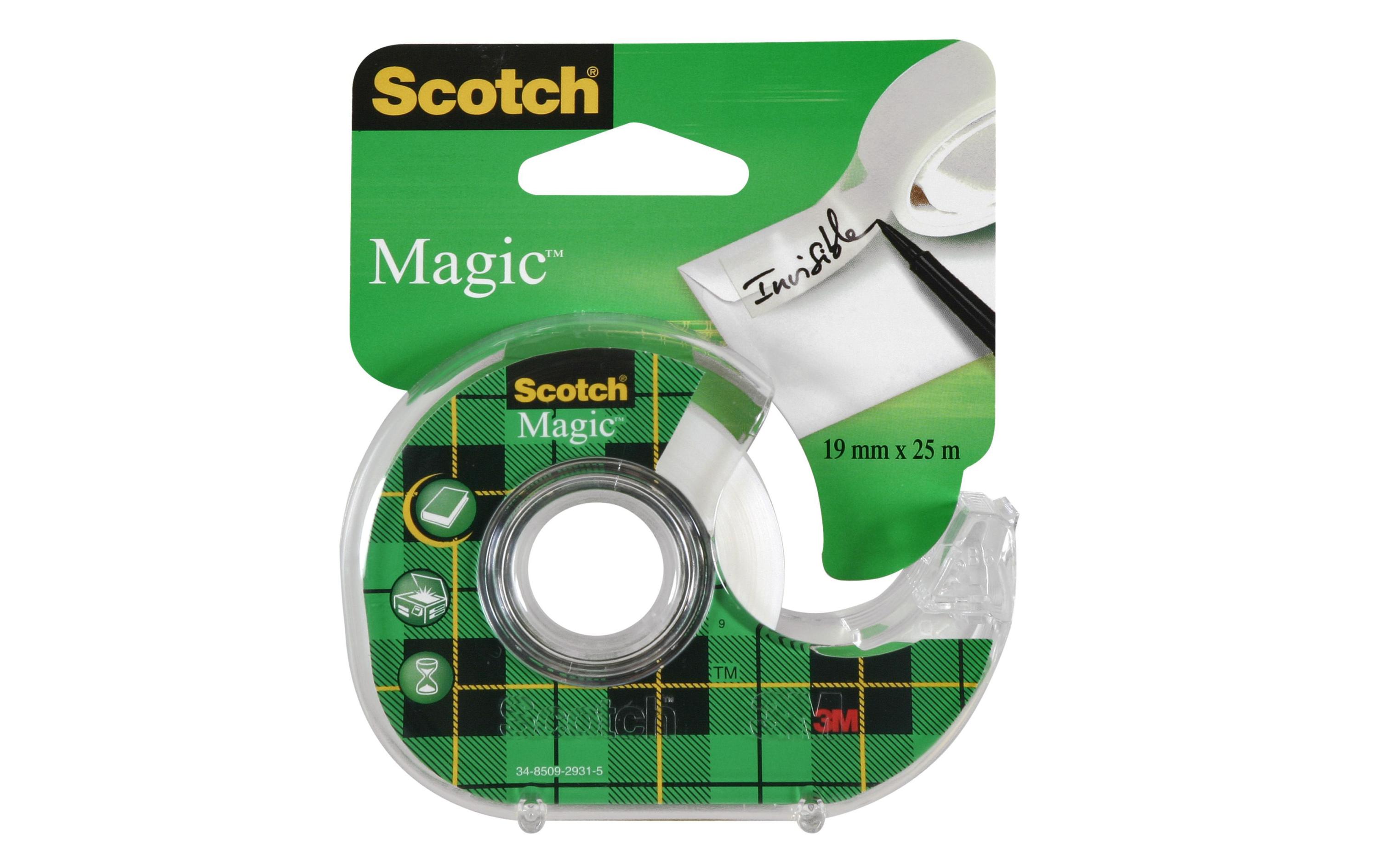 Tischabroller MagicKlebeband, 1 Rolle, 19 mm x 25 m