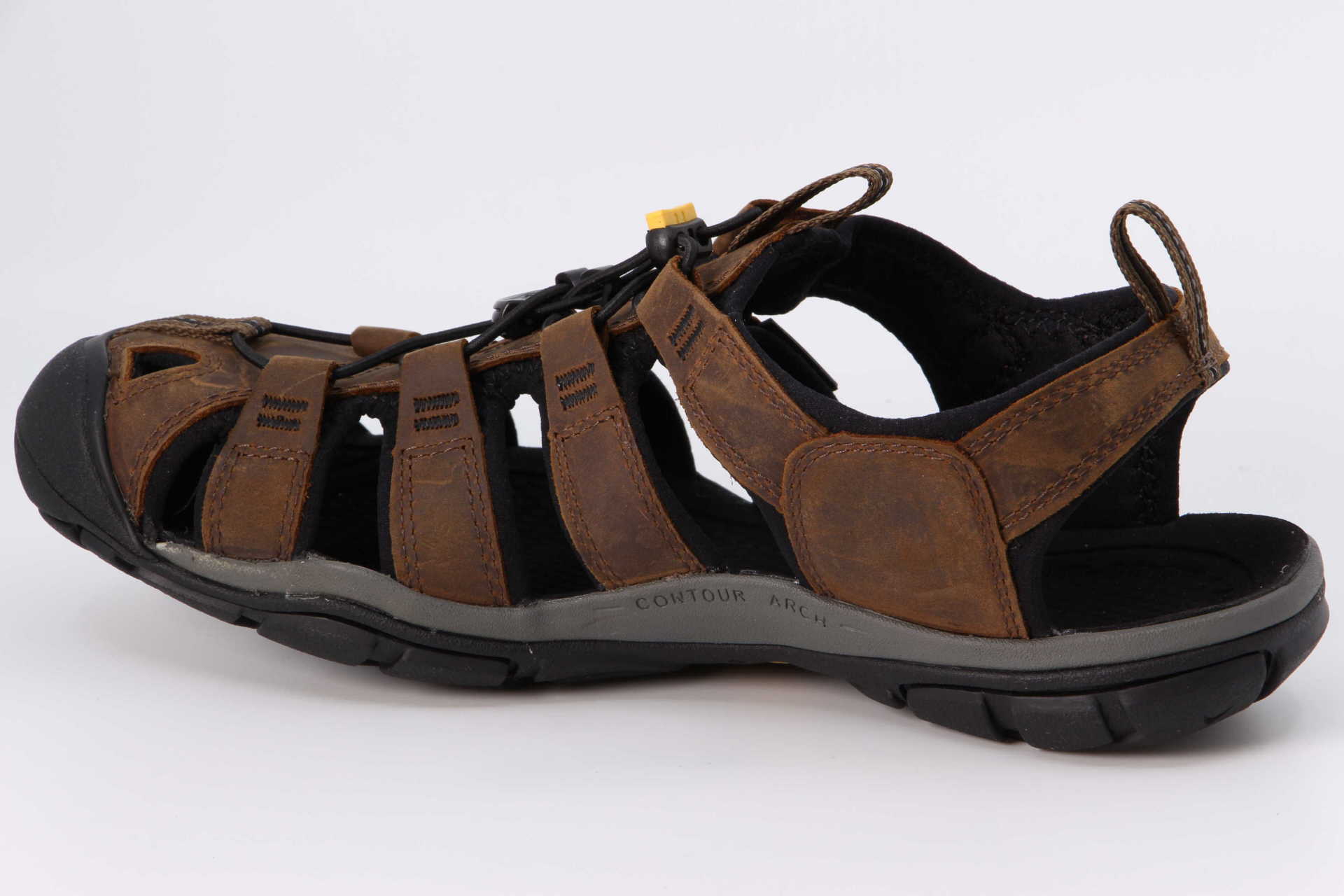 Keen Clearwater CNX Leather Men dark earth / black