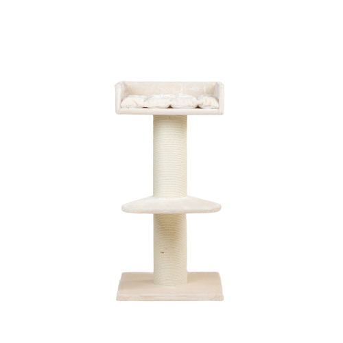 Poste arranhador creme Maine Coon Lounge