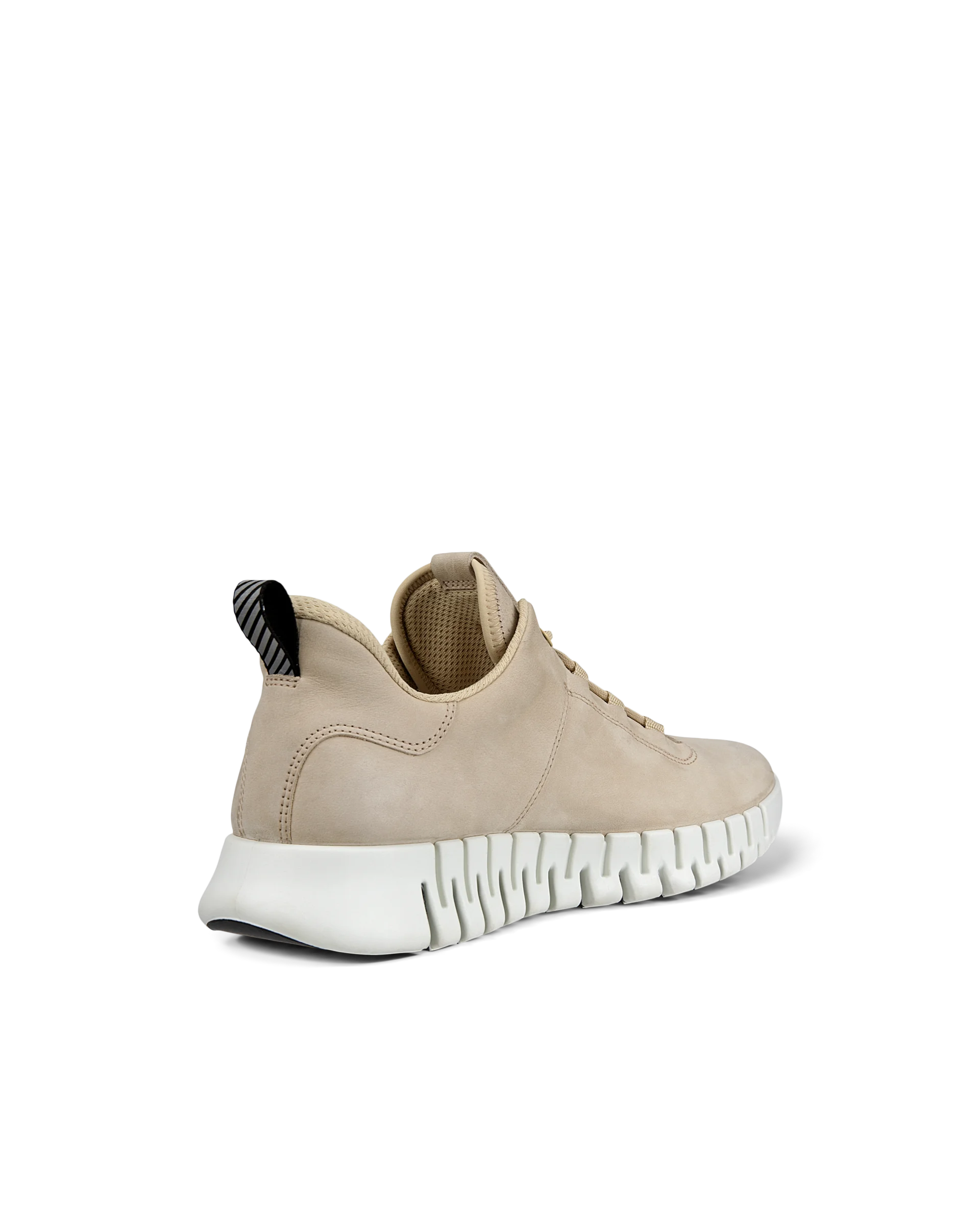 ECCO GRUUV M Herren Sneaker aus Nubukleder Beige