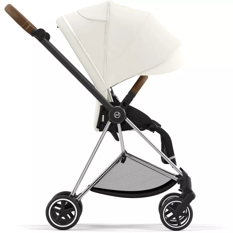 cybex PLATINUM Kombikinderwagen New Mios Chrome Brown Off White