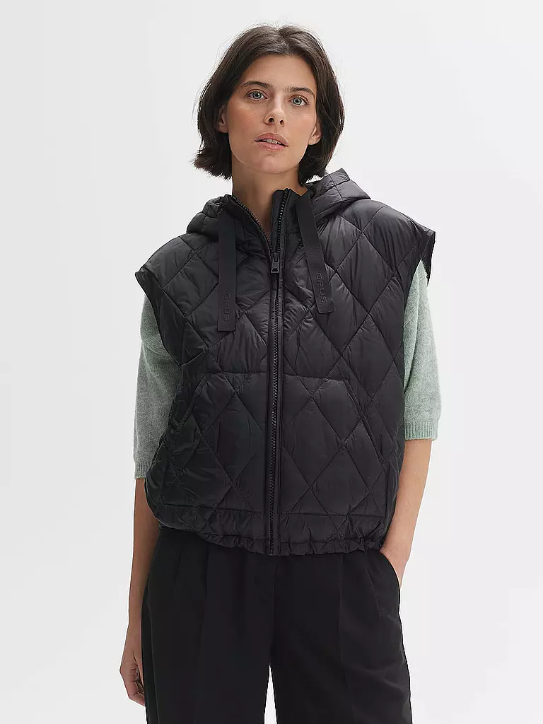 OPUS Gilet WORLANDA schwarz