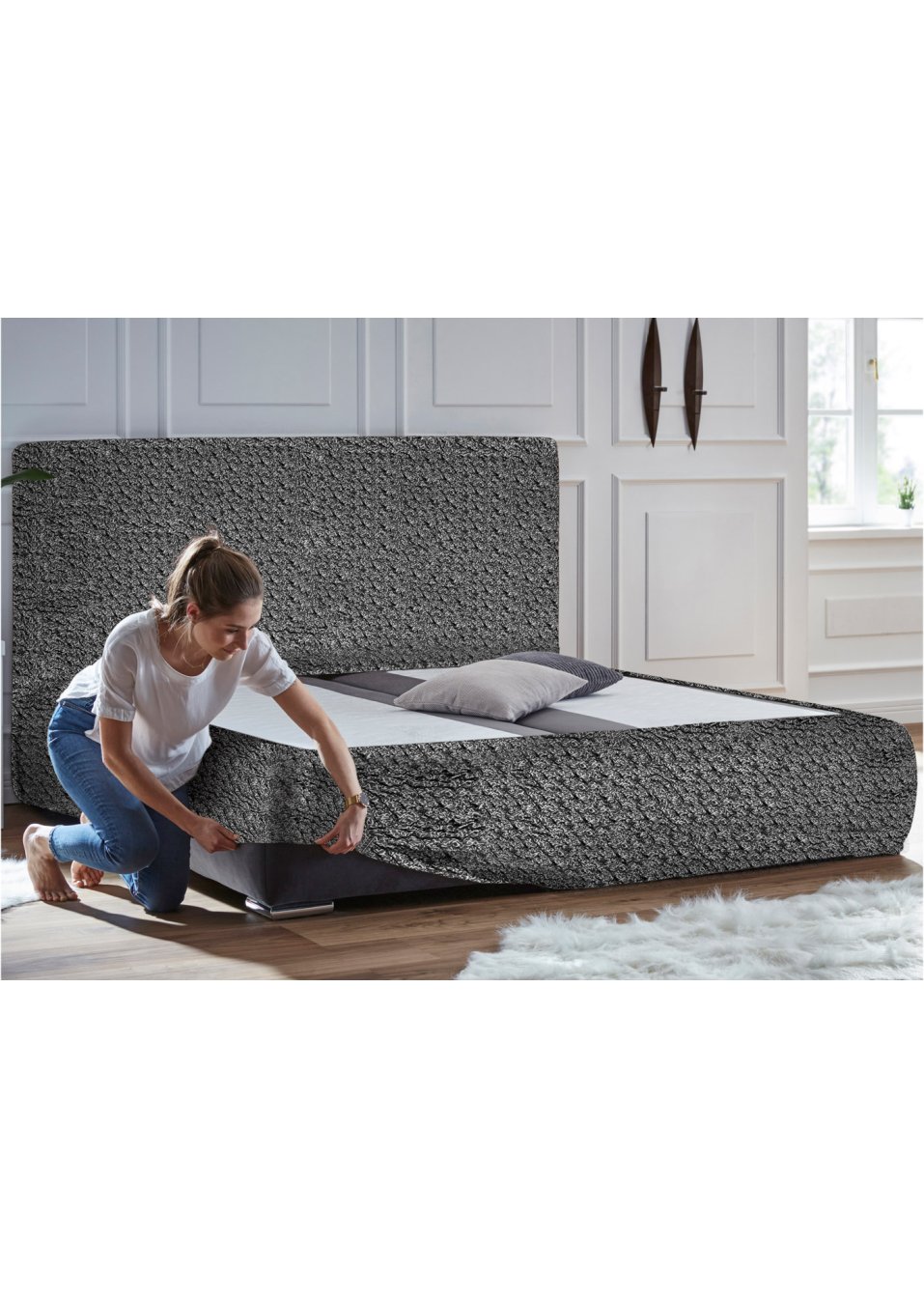 Housse pour sommier tapissier