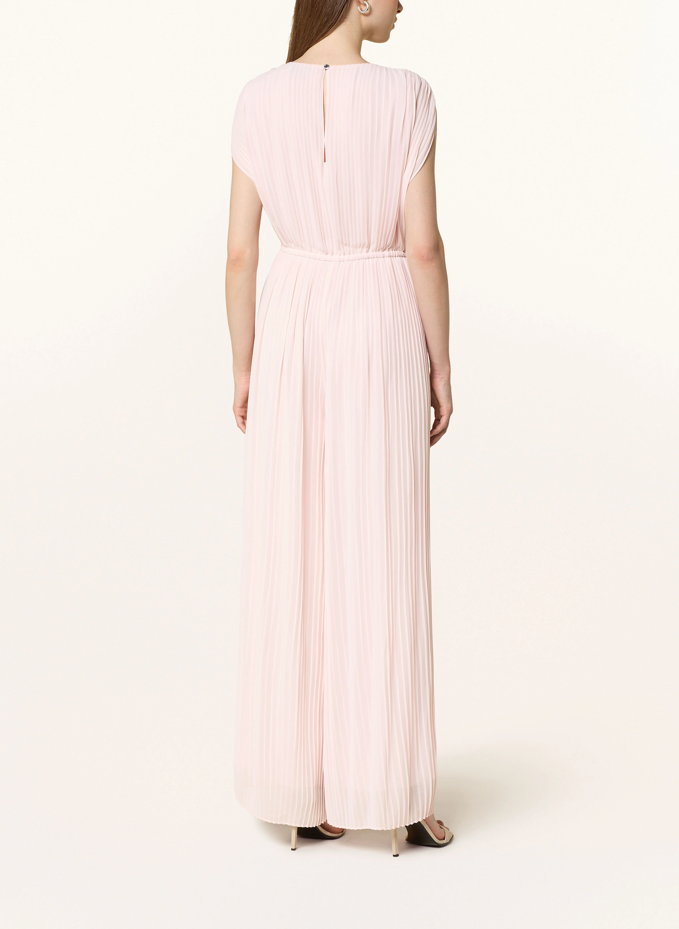 comma Jumpsuit mit Plissees