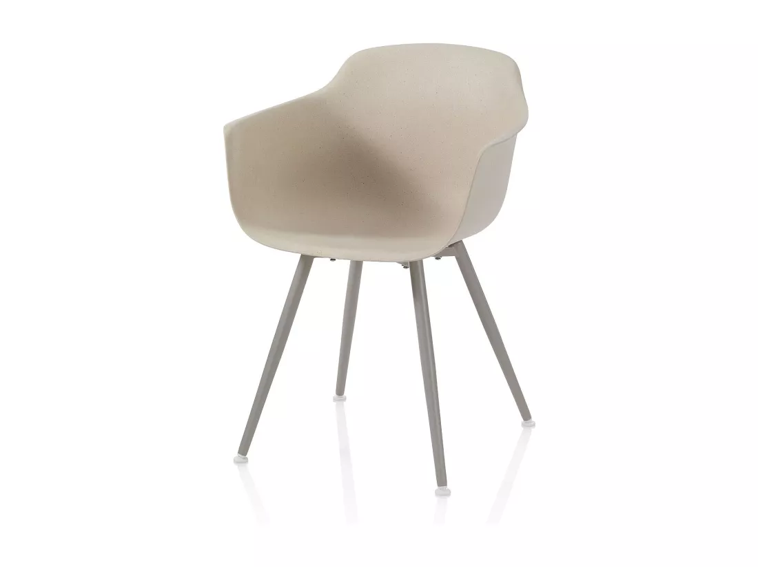 Set de 4 Chaises recyclée LINA beige