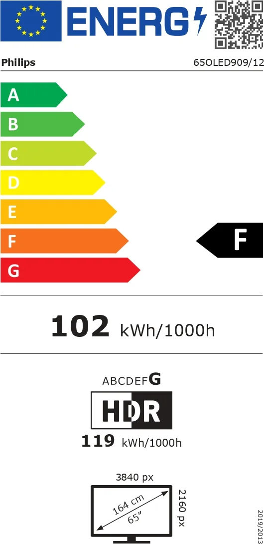 Philips 65OLED909   TAFW1 TV OLED