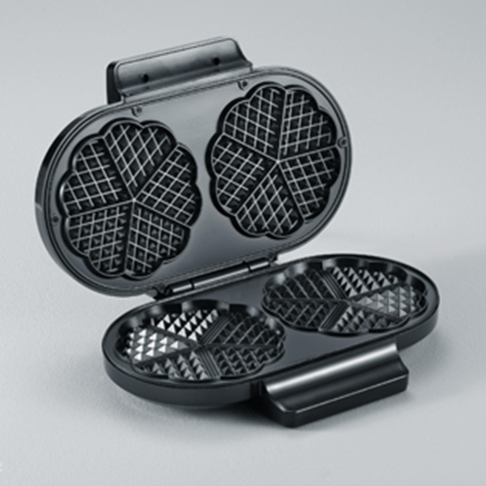 SEVERIN Doppel-Waffeleisen WA 2106 - schwarz - 1200 Watt