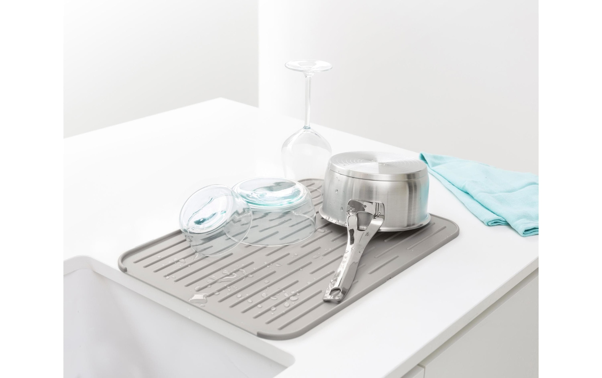 Brabantia Abtropfmatte »mid grey«