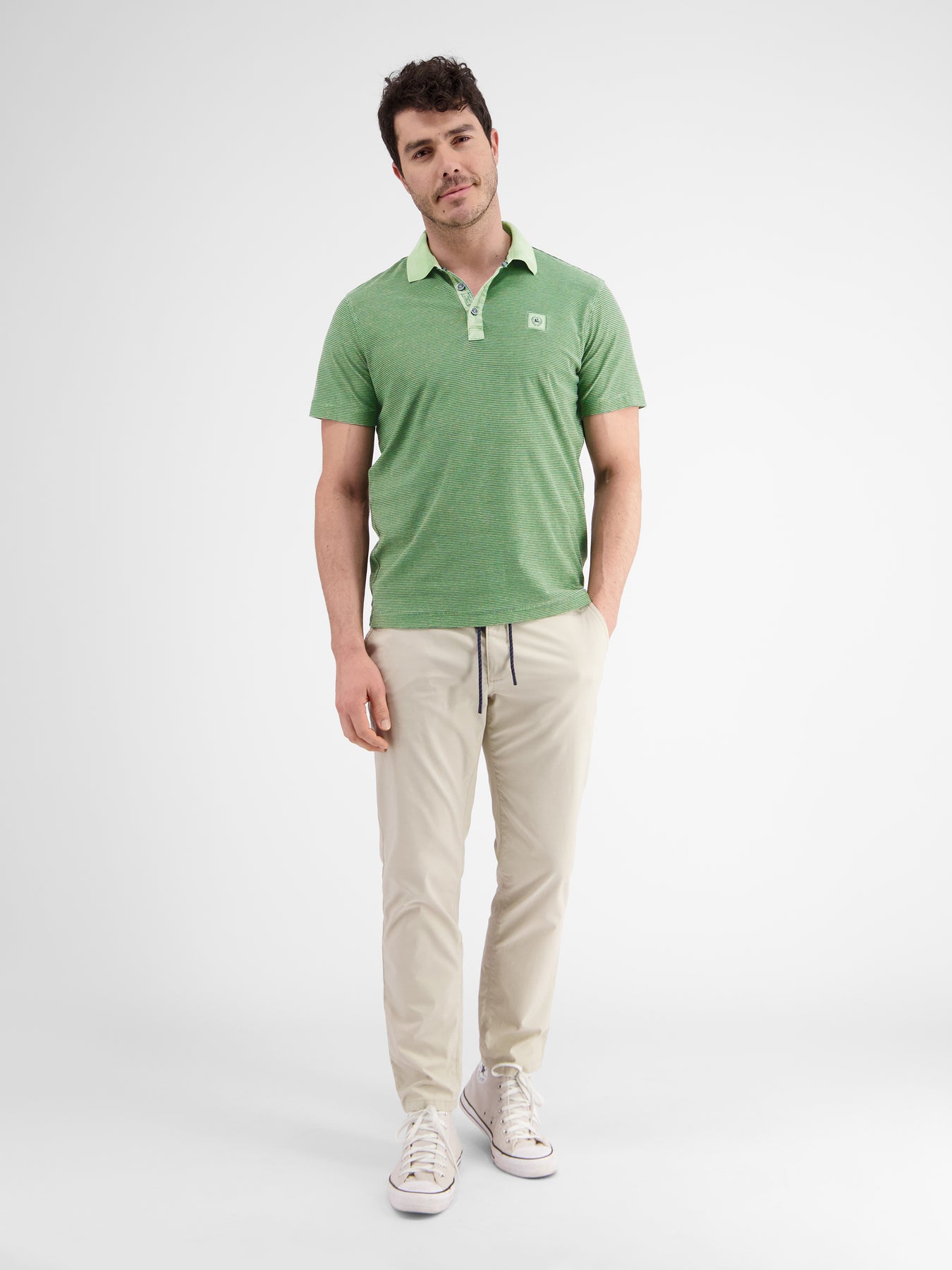 Gestreiftes Poloshirt für Herren