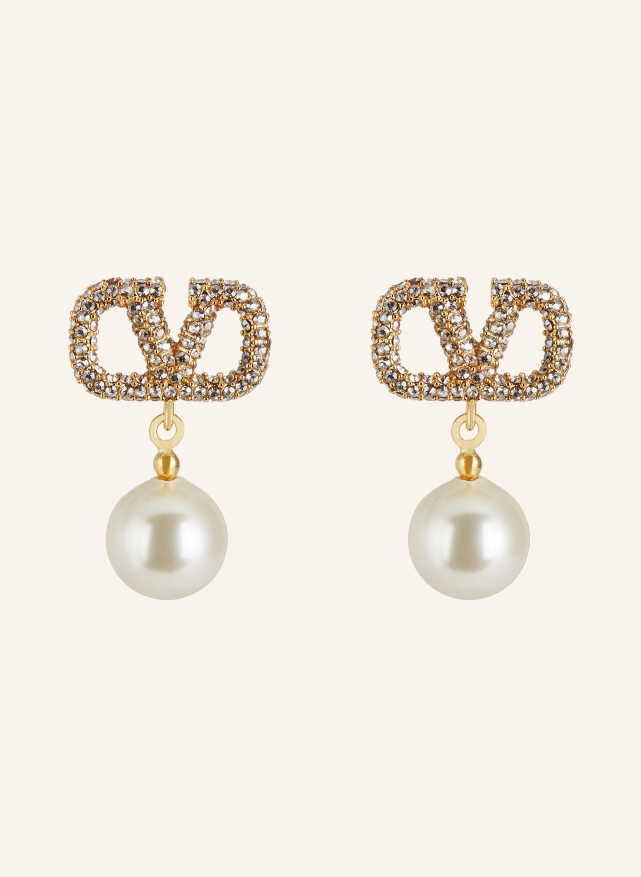 VALENTINO GARAVANI Ohrhänger VLOGO SIGNATURE PEARL