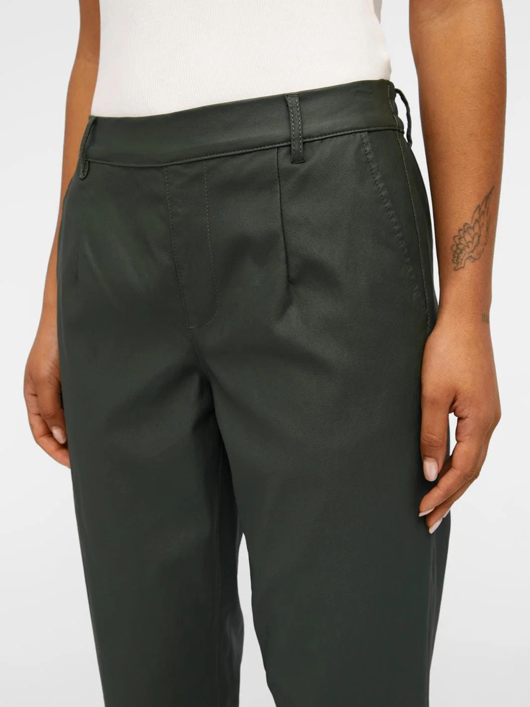 Object Objbelle Lisa Coated Pant 4271234 duffel bag