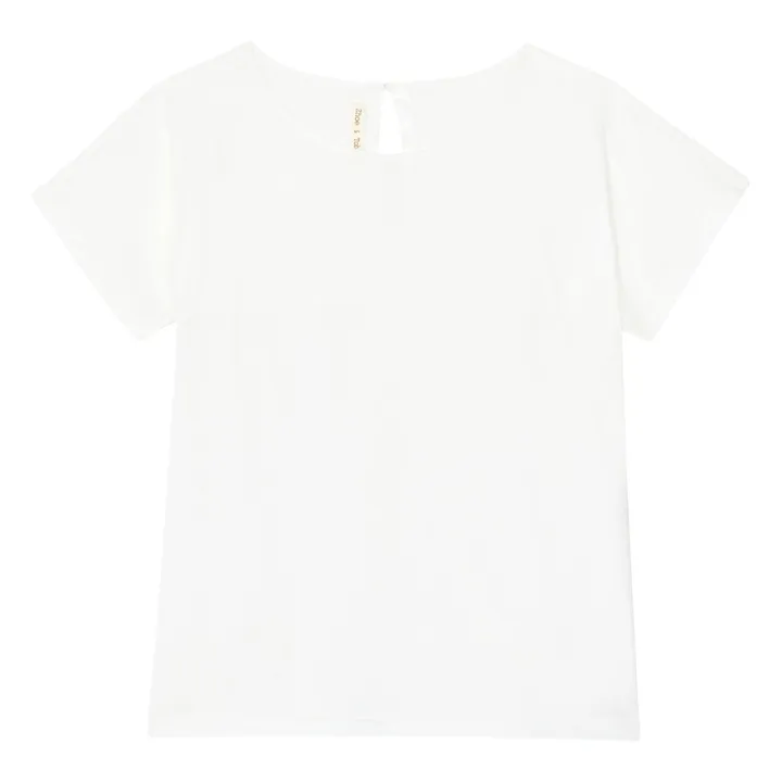 Zhoe & Tobiah T-Shirt Volants | Blanc