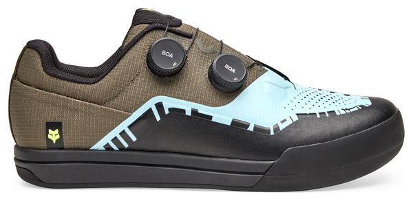 Chaussures VTT Fox Union Edition Limitée Boa Khaki/Bleu