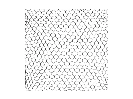 Filet de securite pour voiture en nylon - Noir - H 88 x L 100 cm