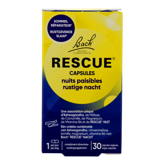 Fleurs de Bach Rescue Nuits paisibles capsules