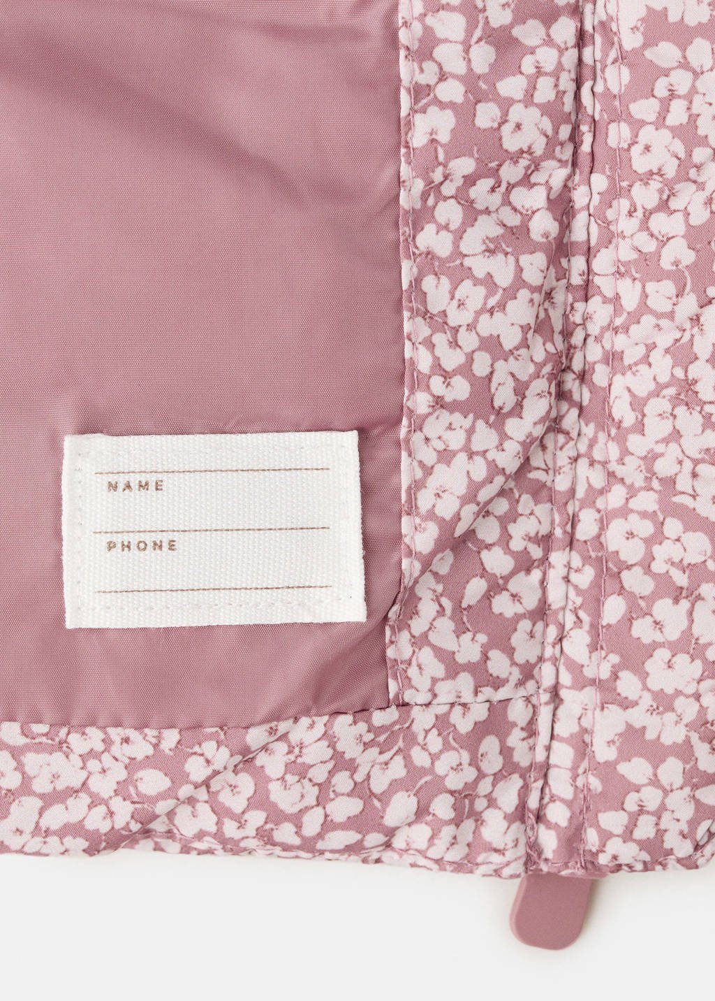 Mango Kids gewatteerde jas roze