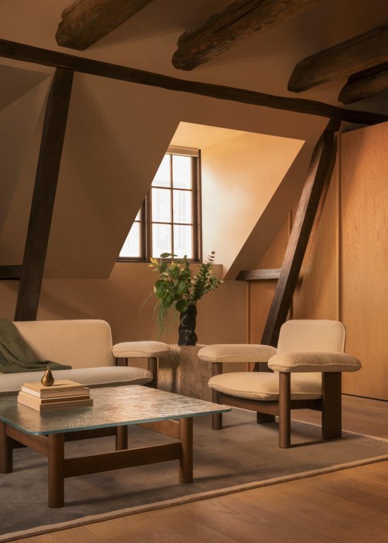 Audo Copenhagen Duomo vloerkleed 200x300 Limestone Beige