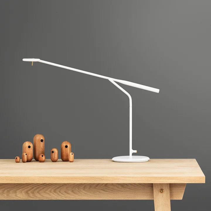 Normann Copenhagen - Flow LED-Tischleuchte, schwarz