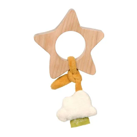 Sigikid Holzgreifling Stern, Green Collection