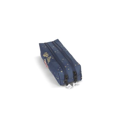 Trousse Star Blue - 2 compartiments - bleu - Pol Fox