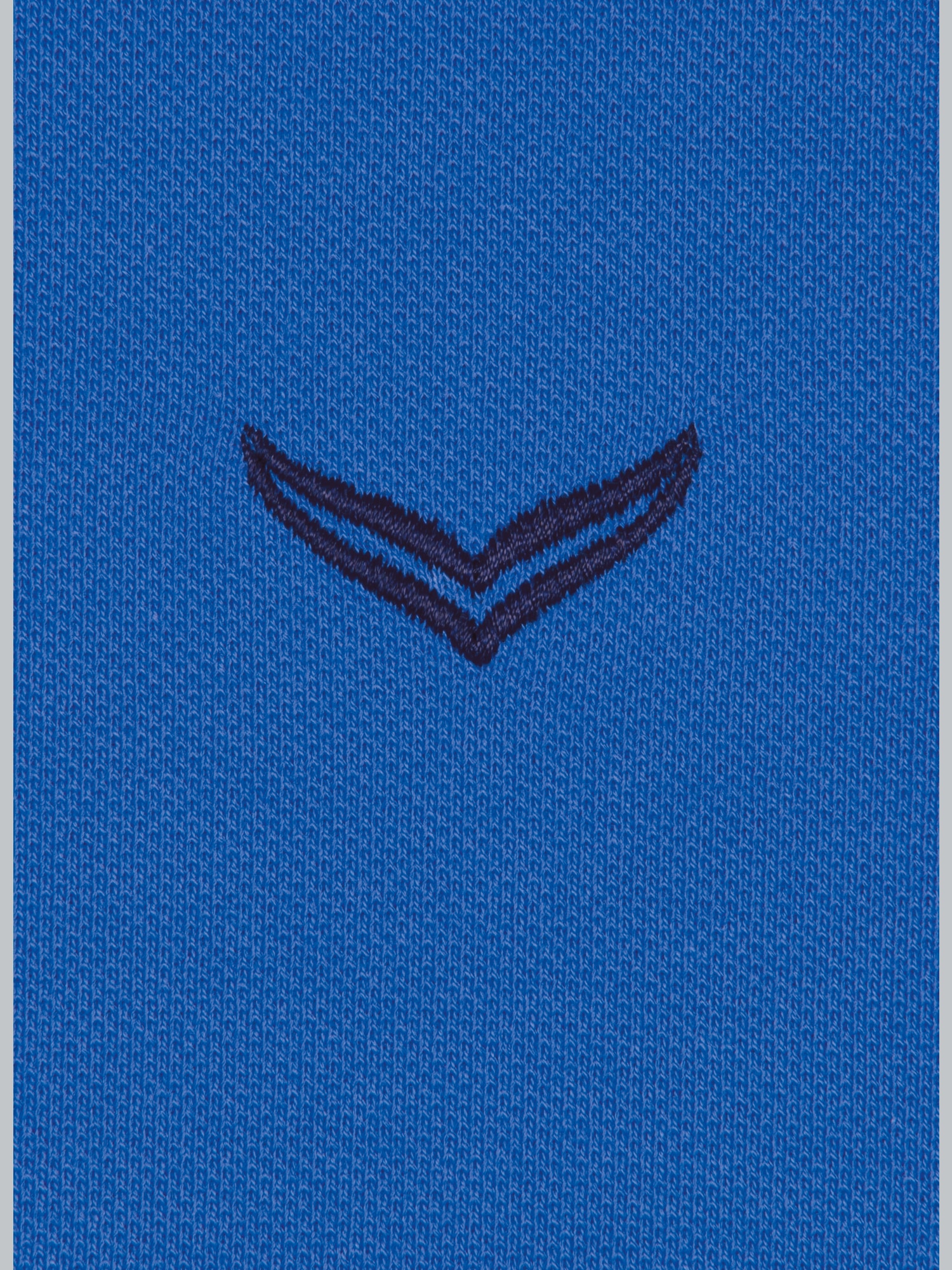Poloshirt mit Reißverschluss Electric-blue