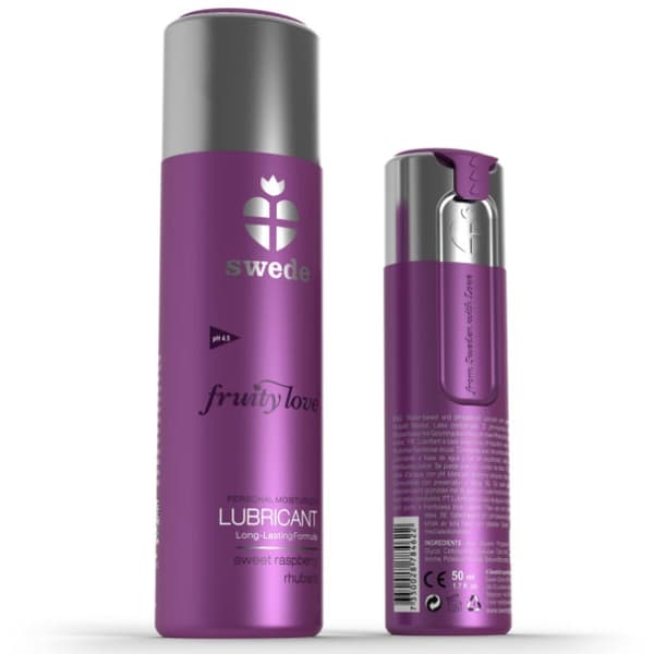 Swede - Fruity Love Lubricant Bringebær Rabarbra 50 Ml