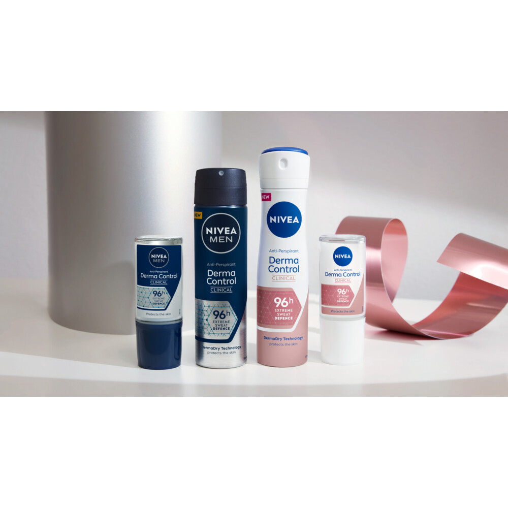 6x Nivea Anti- Transpirant Roller Derma Dry Control50 ml