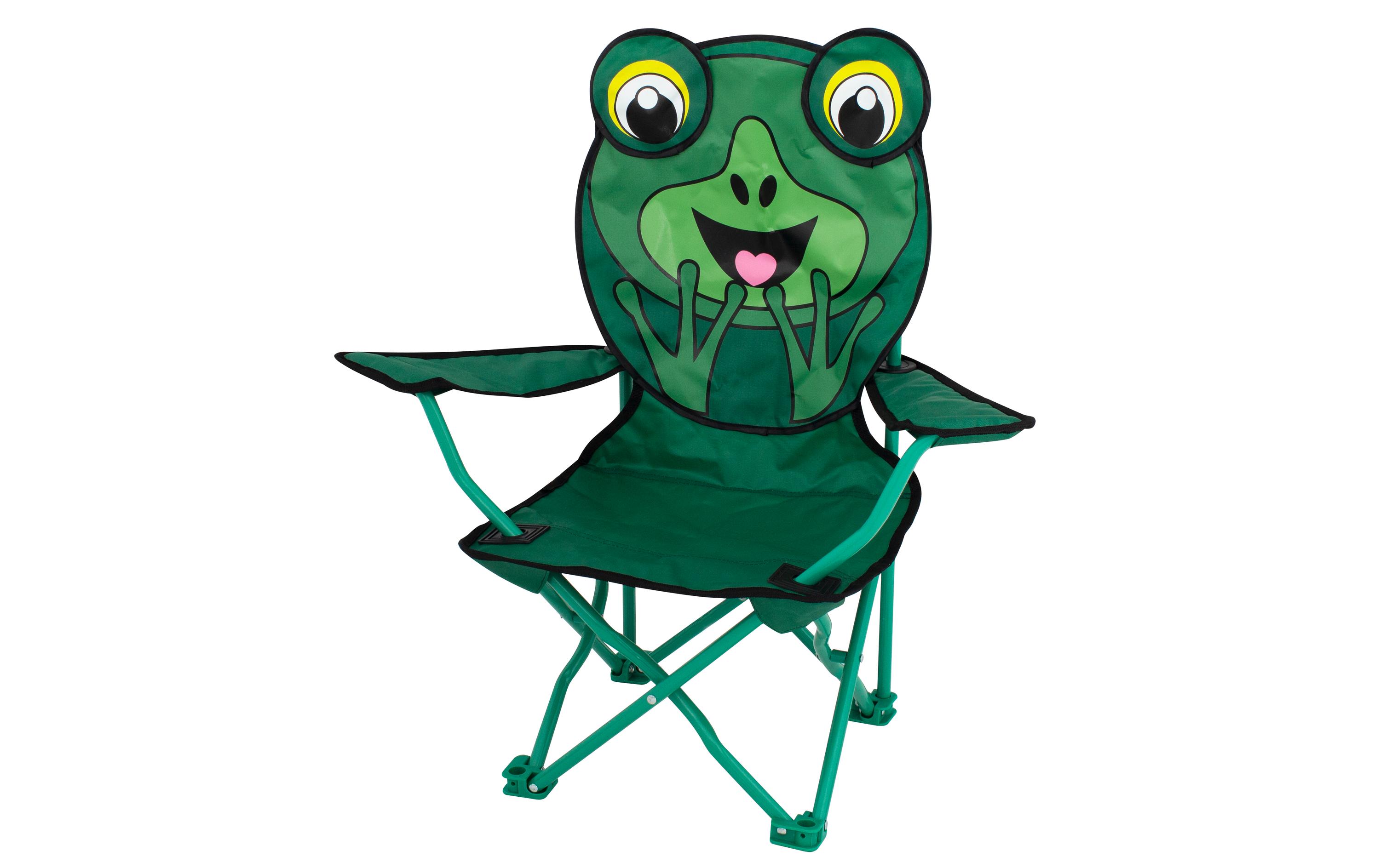 Campingstuhl Ardeche Animal GrünKinderstuhl mit Tiermotiv