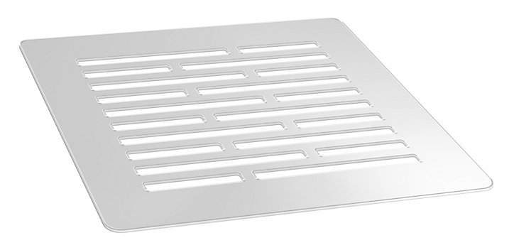 Receveur de douche 90 x 90 cm, résine, blanc, Douro GoodHome