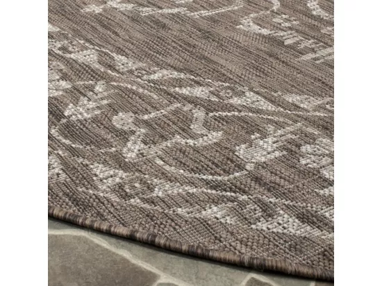 Tapis Brown & Beige 79 X 152 cm - Mirabelle