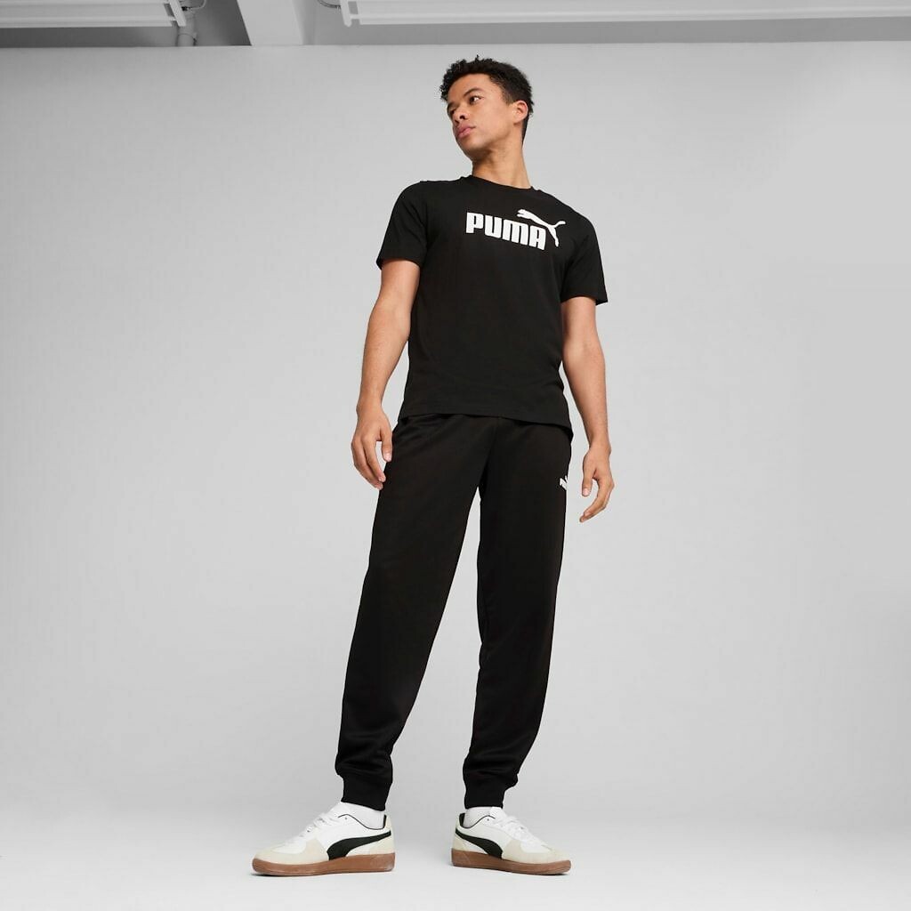 PUMA<br>Camiseta de manga curta com logotipo Essentiel grande