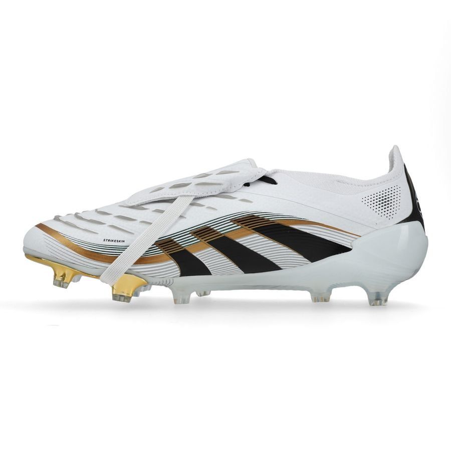 adidas Predator Elite Fold-over Tongue FG Teamgeist - Blanc/Noir/Doré ÉDITION LIMITÉE