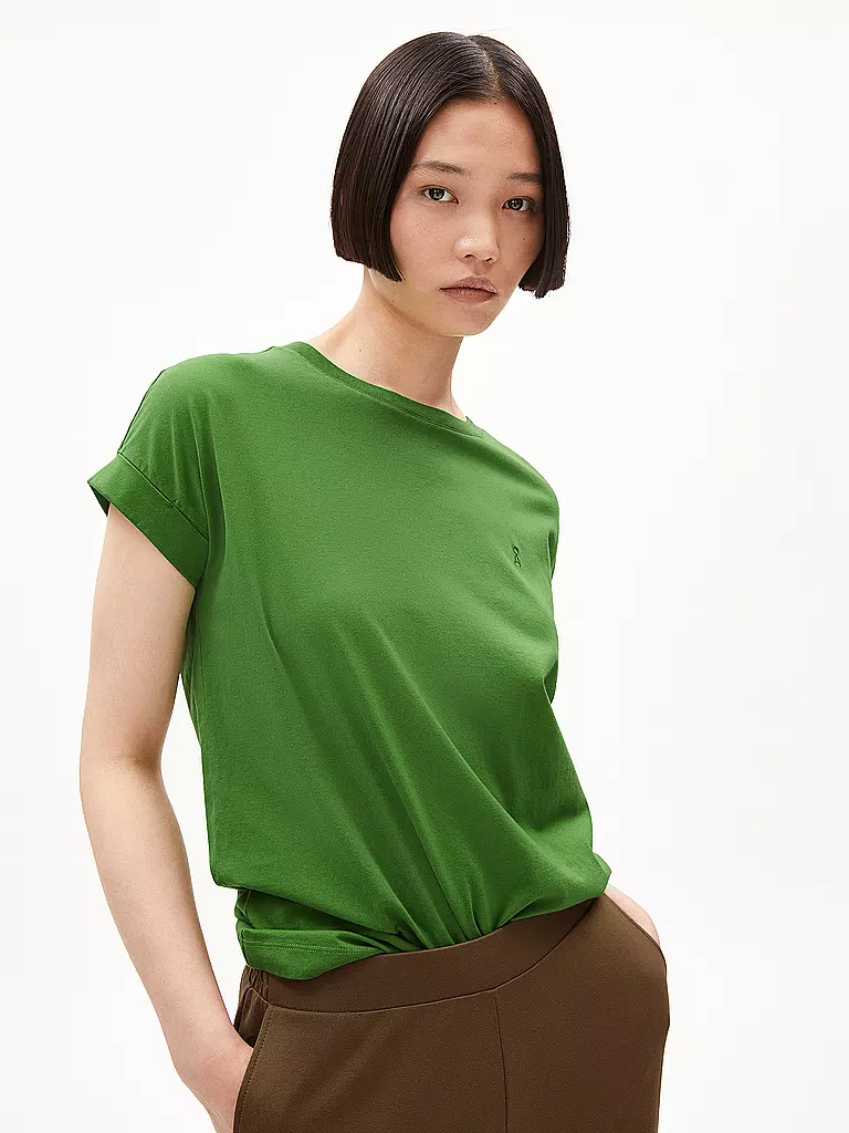 ARMEDANGELS T-Shirt IDAARA grün