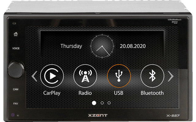 Xzent X-227 DAB+ Infotainmentsystem inkl. Apple CarPlay
