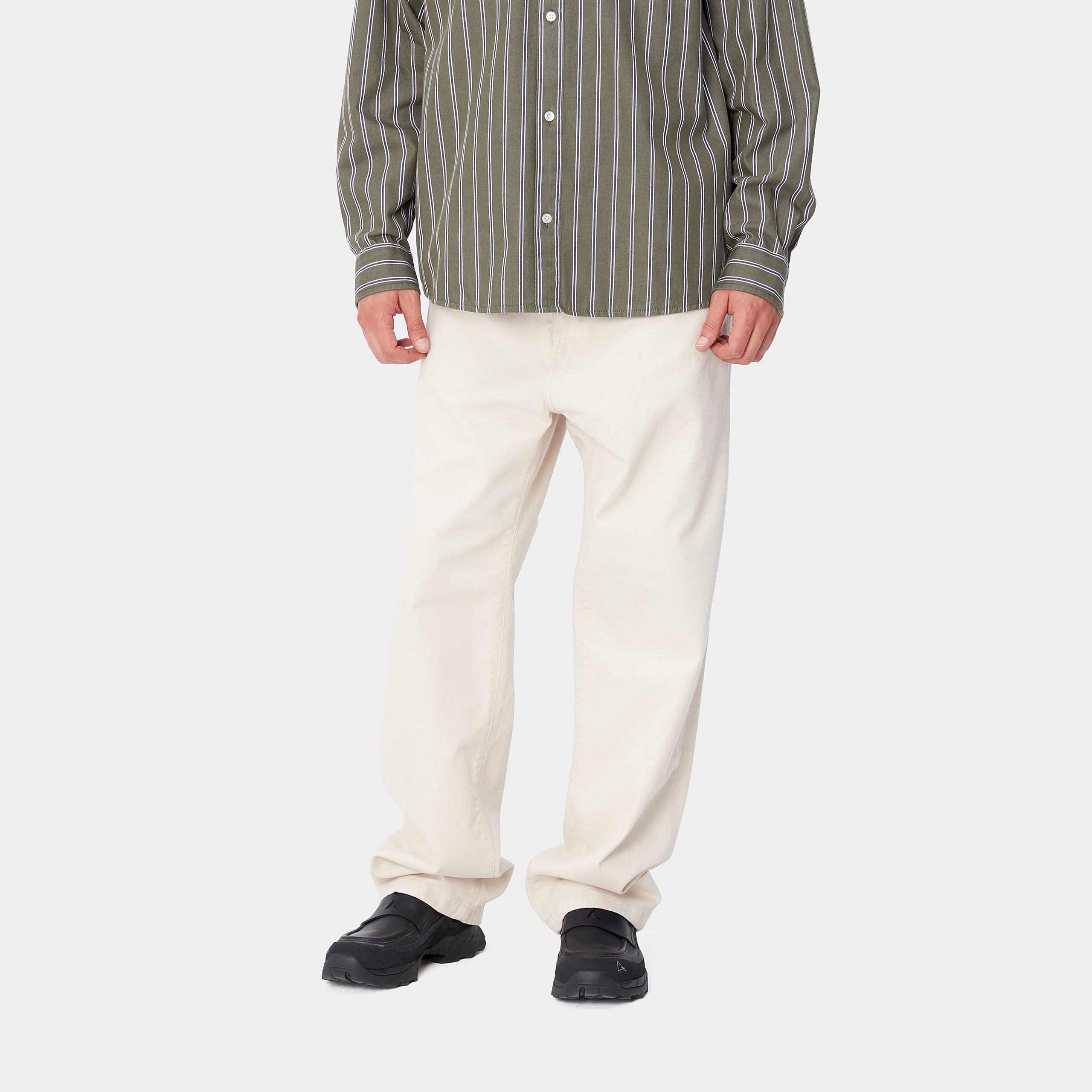 Carhartt WIP Landon Pant Blue Heavy Stone Wash