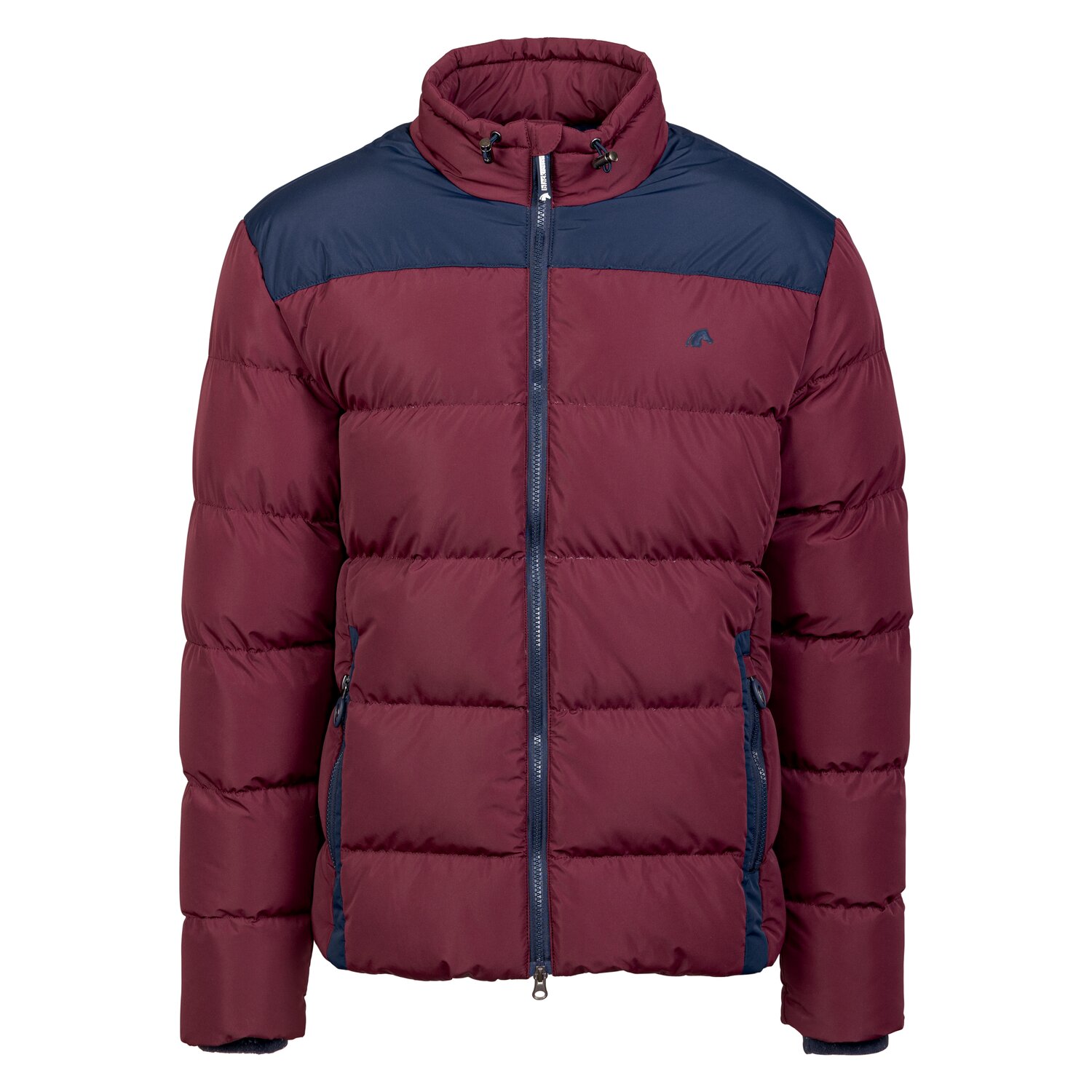 black forest Steppjacke mit Stehkragen  - cherry