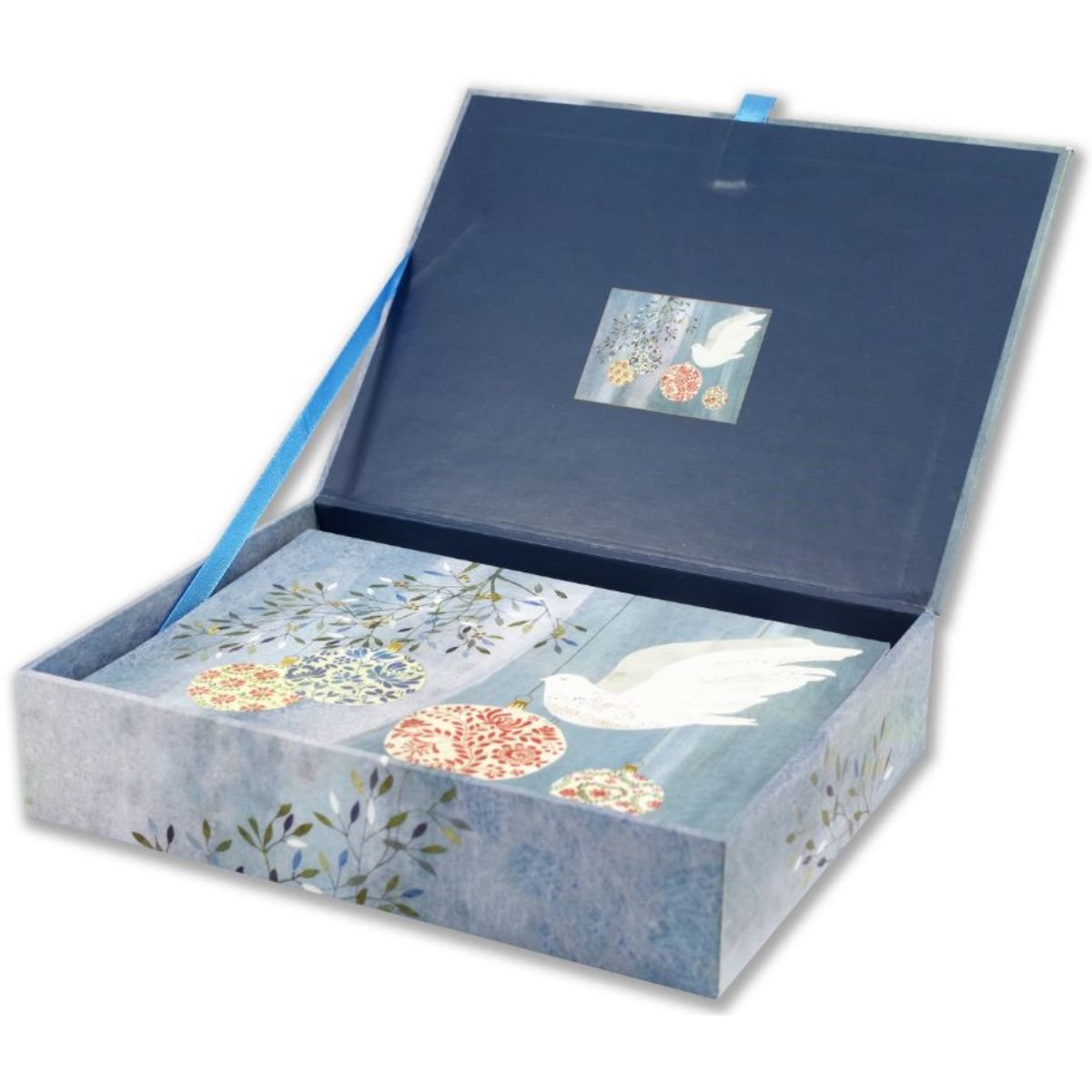 Doves And Baubles Deluxe Box X20 Cards