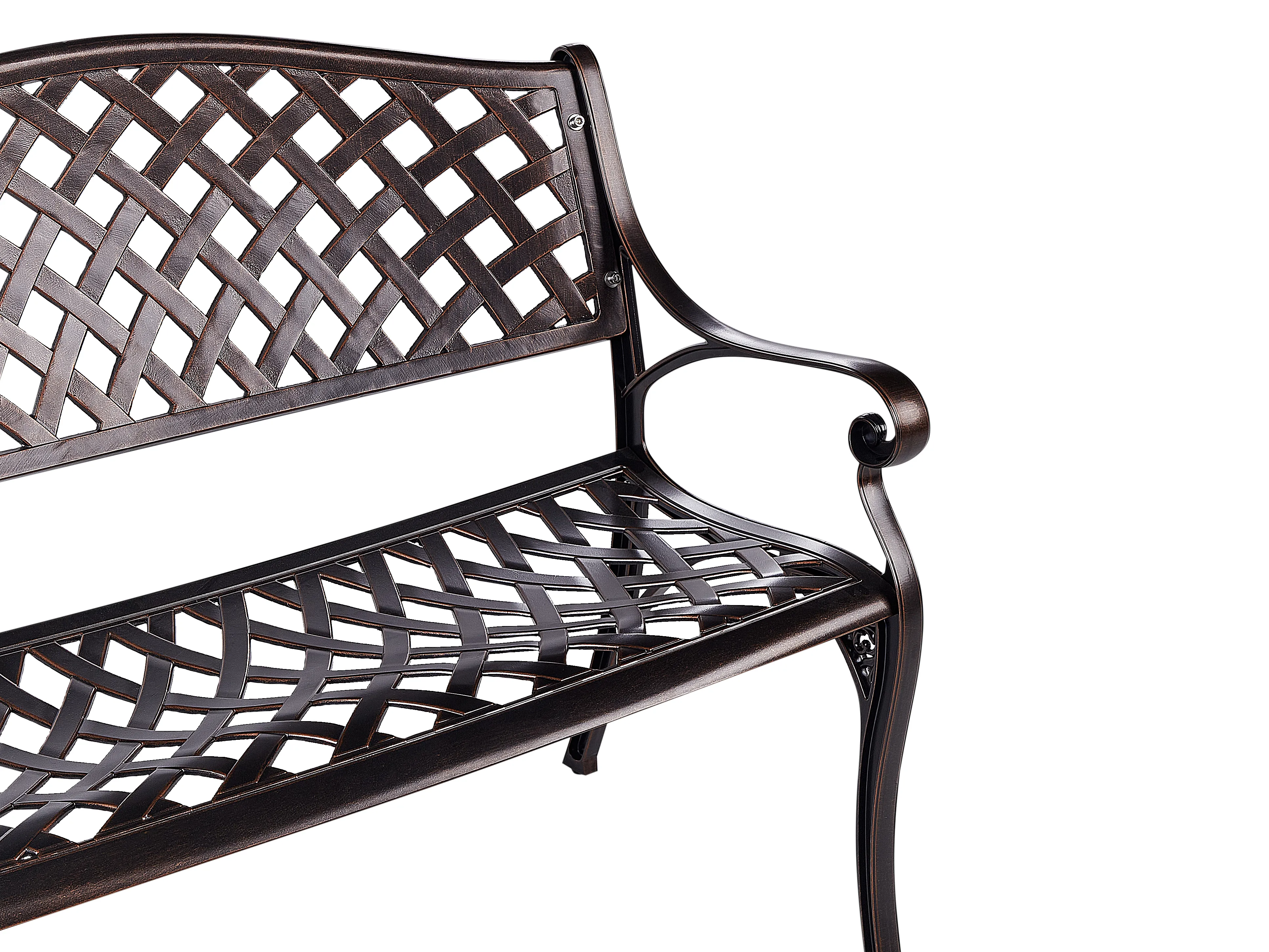 Tuinbank STAGGIA 104 cm Metaal Bruin