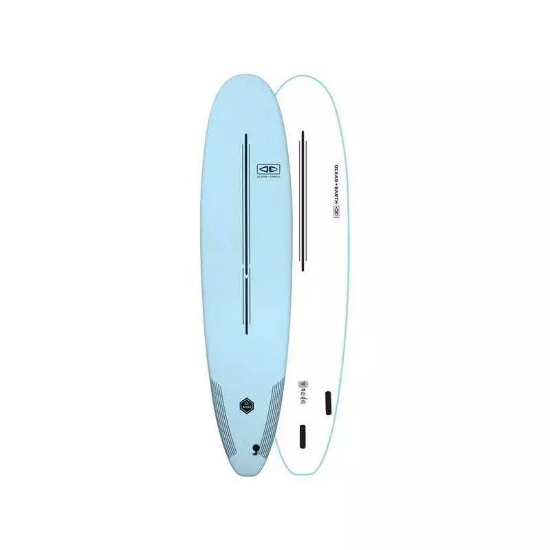 Planche de surf EZI Rider Softboard 80L Pastel Blue 8´0