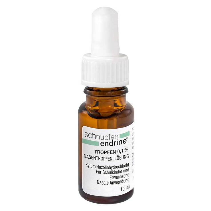 schnupfen endrine Tropfen 0,1%, 10 ml