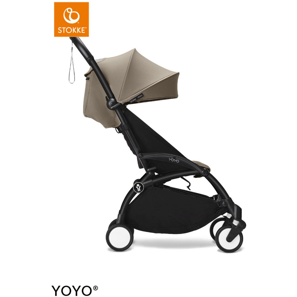 Køb Stokke® YOYO³ Klapvogn Sort/Taupe