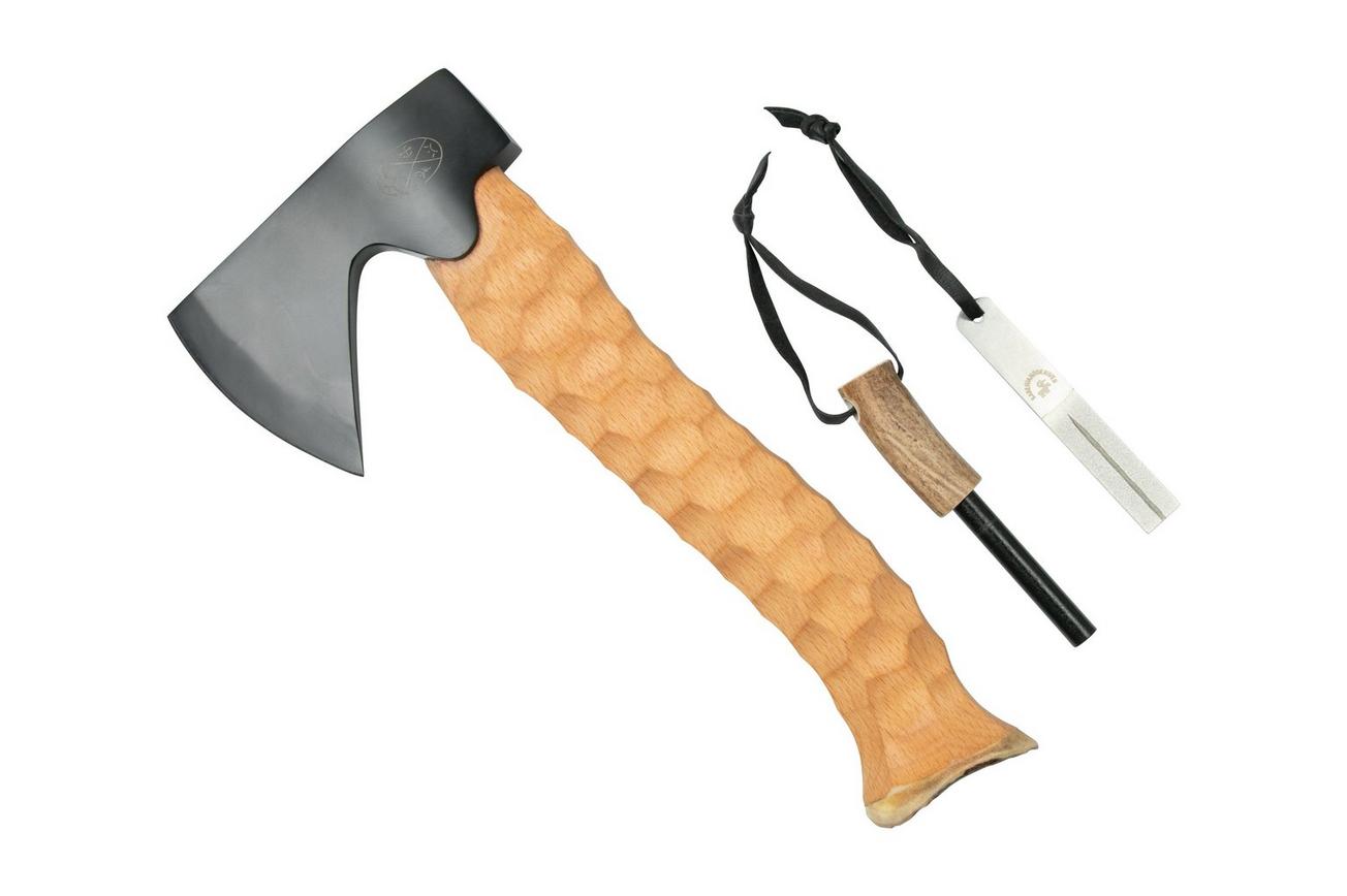 Karesuando Metsämies Hätä handbijl set, 690 gram, 4350-90