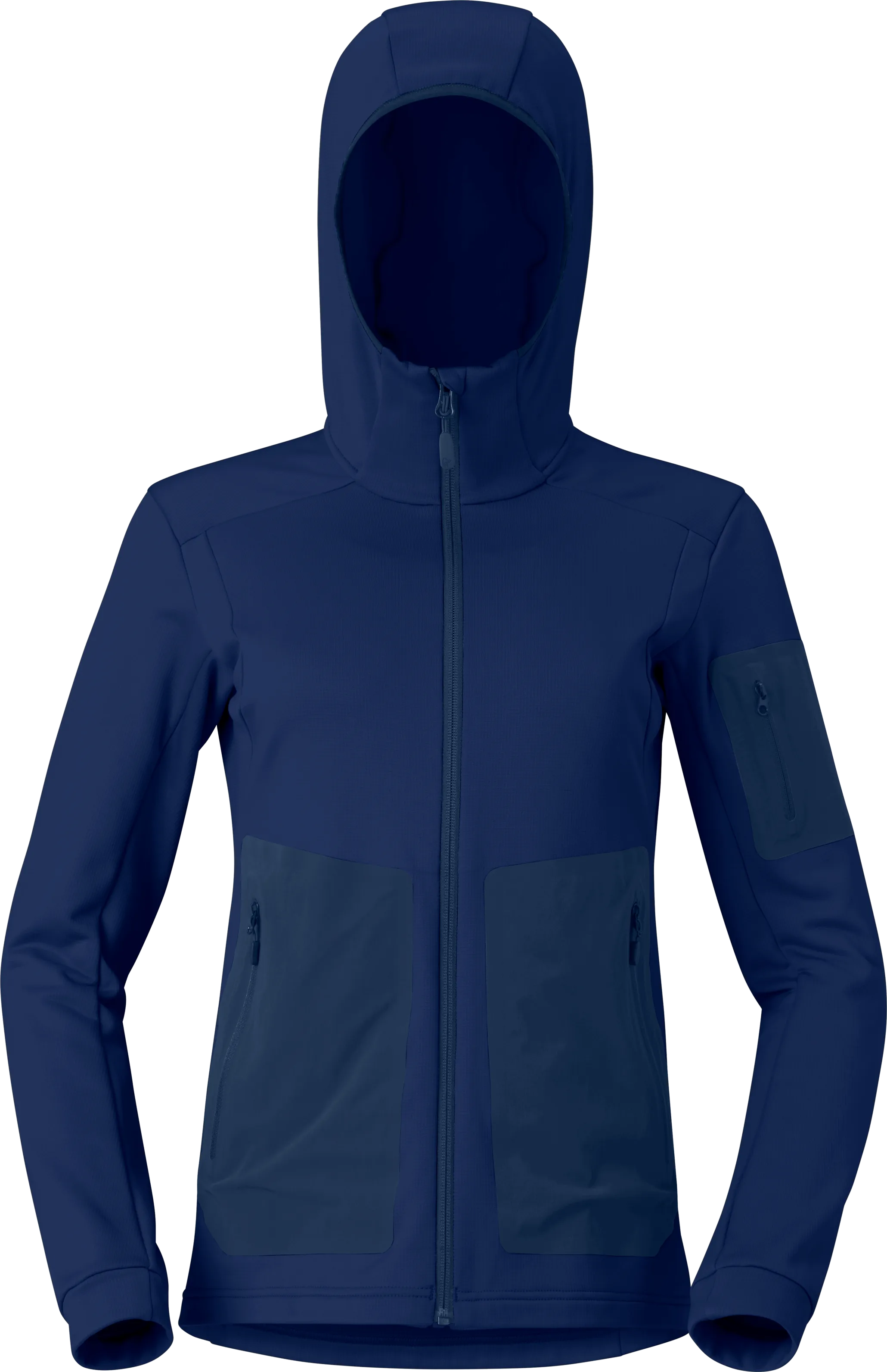 Norrøna Women's Falketind Warm Stretch Hood Indigo Night Blue