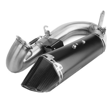 Silencieux Mivv DELTA RACE INOX NOIR - Noir